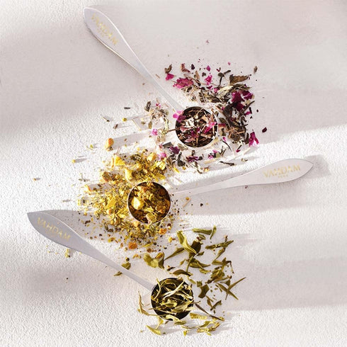 Perfect Measure Loose Leaf Tea Spoon, Premium Quality Stainless Steel Tea Scoop for Brewing 1 Cup of Loose Leaf Tea &
