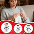 Merry Christmas Crochet Gifts for Women Men, Xmas Handmade Snowman for Family Friends, Funny Winter Christmas Stocking