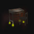 Slipstick CB643 3” Lift Bed Risers, Glow in The Dark Furniture Risers, Set of 4, Supports 2,000 Lbs