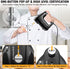 Electric Hand Mixer with Stainless Steel Whisk, Dough Hook Attachment, Storage Bag, Turbo Boost / 5 Speed Kitchen