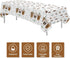 APOWBLS 3 Pack 55in 86in Coffee Party Decorations Tablecloth for Birthday Baby Shower, Disposable Latte Fun Coffee