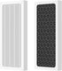 2 Pack Upgraded 3-in-1 True HEPA Filter for Hamilton Beach 04383, 04384, 04386A, 04385, Replace Part#990051000