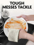 40 10'' 10'', (2 Fantasticlean Tear-Away Dish Cloth - Sheets - by Reusable Washable Kitchen Towel Rolls, Super