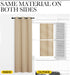 NICETOWN Biscotti Beige Room Darkening Curtain, 55x78 inches, 1 Piece, Modern Design for Kid's Room