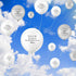 Gejoy 60 Pieces Memorial Balloons for Funeral Remembrance, White and Silver Balloons for Celebration of Life