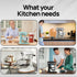Ibyx Elegant Sliding Tray for Coffee Maker - Heavy Kitchen Appliances, Sturdy, Slides Easily from Under Cabinet