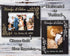 Personalized Newlywed Couples Leather Picture Frame - 7x5 Engraved Wedding Anniversary Gift