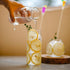 Cabilock 10pcs Cocktail Mixing Sticks, Glass Stirring Rod Cocktail Swizzle Stirrer Sticks for Home Kitchen Bar Party