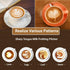 Milk Frothing Pitcher, 350ml/600ml Stainless Steel Jug for Cappuccino Latte Art, 12oz/20oz Milk Jug with Decorating Pen