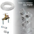Homewerks 7252-25-14-PTC Ice Maker Supply Line and Humidifier Installation Kit, 1/4-Inch x 25ft Push to Connect Tube