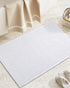 Color&Geometry Chenille Rubber Backed Bathroom Rugs - Non Slip, Absorbent, Quick Dry, Washable, 17"x29.5" Standard Bath