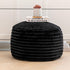 20x20x12 Inches Asuprui Pouf Ottoman Unstuffed Ottoman Foot Rest Floor Pouf Round Bean Bag Chair Foldable Floor Chair