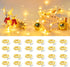 Brightown 24 Pack Fairy Lights Battery Operated String Lights - 7 ft
