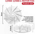 Plastic Impeller Fan, Vacuum Cleaner Replacement Fan for Eureka Sanitaire Upright Vac Models SC886 SC887