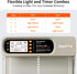 Anti-Pinch, 4 Automatic Chicken Coop Door Solar Powered with Timer, Light Sensor, Remote Control, Waterproof, Aluminum