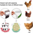 JITEYOU 4 Chicken Saddles, PCS Hens Saddles for Hen Apron for Poultry Protector Feather Fixer Supplies