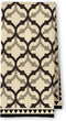 ArtisaEura Beige and Brown Moroccan Kitchen Towels, Boho Abstract Dish Tea Towels for