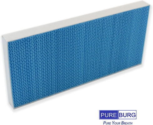 PUREBURG Replacement Filter Set for Turonic PH950 & Extract-All AMB1 Air Purifiers, H13 True HEPA Activated Carbon