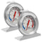 2 Pack Oven Thermometer, Instant Read Stainless Steel Grill Thermometer, 50-300 C/100-600 F for Cooking