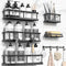 YASONIC Shower Caddy Adhesive, Rustproof Shower Shelves for Inside shower, No Drilling