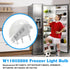 W11602886 Refrigerator LED Light Bulb for Whirlpool Kenmore Amana, Replacement Light for Freezer