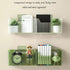 2 Packs Lae Nuvole Cabinet Door Organizer Wall Mounted Shower Basket, Shower Caddy Stackable Plastic Adhesive Organizer