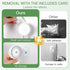Hooks-2PACK 2pack LUXEAR Suction Hooks Powerful Vacuum Suction Cup Razor Single White