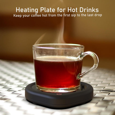 Coffee Mug Warmer with Auto Shut Off, Electric Beverage Heater for All Cups and Mugs, Heating Plate