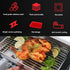 Nonstick Roasting Pan, Small Roasting Pan with Flat Rack, Professional Roast Pan Set