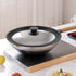 Universal Lid for Pots, Pans, and Skillets, Silicone Replacement Pan Cover for 11", 12", 12.5" Cookware