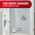 Command 2 4 Closet, 4 lb Broom Grippers, Hangers and Strips, Damage-Free Mop and Broom Holder Wall Mount, Household