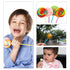 BEFORYOU 6 Inch Cake Pop Sticks Set, Pack of 300 with 100 Pieces Parcel Bags, Colorful Treat Sticks