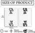 Set 2, Decor(16x24 Inch) Pitbull Gifts Wine Kitchen Towels of Gifts for Pit Bull Dog Wine Lovers Decorative Hand Dish
