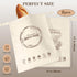 2 Pack Aofmee Beeswax Bread Bags for Homemade Bread & Sourdough, Reusable Sourdough Bags, XL Natural Cotton Beeswax