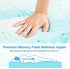 Queen Size Mattress Topper, 2 Inch Cooling Gel Memory Foam Bed Toppers, Soft Mattress Pads for RV, Camper, CertiPUR-US