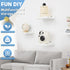 5x6 Inch (6, Small Floating Shelf, Display Ledges for Wall,Mini Shelves,Rustic Wood Shelf for Bedroom Living Room