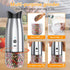 Gravity Electric Salt and Pepper Grinder Set, USB Rechargeable, Automatic Mill Grinder with Adjustable Coarseness