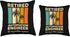 Retired Automation Engineer Throw Pillow, Multicolor, 18x18