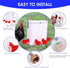 4 (2 Automatic Chicken Waterer with Float Valve Kit Hose Attachment and Poultry Water Cups, Duck Chicken Water Feeder
