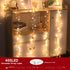 NEOLITHX 26FT 400LED Copper Wire Firecracker Christmas Fairy Lights, Connectable Twinkle Plug in Fairy String Lights