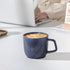 32 oz Extra Large Ceramic Coffee Mug: Oversized Soup Bowl with Handle for Cereal Tea Ice Cream - Navy Microwave Safe