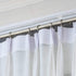 Hotop 30 Pcs Metal Drapery Curtain Rings with 0.98/1.26/1.65 inch Interior Diameter & 30 Pcs Pin Hooks