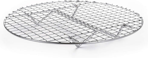 Foraineam 4 Pack 10.5 inch Steamer Rack - Round Grilling Rack for Cooling, Steaming, Baking, and Lifting Food.