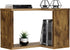 2-Tier Floating Corner Shelf, Floating Shelf for Wall, Wood Floating Book Shelf for Living Room, Bedroom, Bathroom