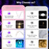 33Ft sync,12 Super RGB Smart Fairy String Lights, Usb DIY Twinkle Lights w/Remote & App Controlled, music Modes