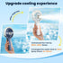 HandFan Portable Misting Fan, Handheld Spray Water Mister, USB Rechargeable Mini Cooling Hand Fans for Summer