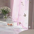 84 Inch Sets, 2 Jubilantex Pink Butterfly Sheer Curtains Gold Print Drapes for Baby Girls Nursery, Kids Bedroom Long