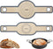 Sourdough Silicone Bread Sling - Oval and Round Non-Stick Baking Mat for Dutch Oven with Extra Long Handles