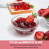 Mini Glass Prep Pinch Bowls, 3.5 inch 4 oz Clear Glass Bowls for Condiments, Set of 12 Pinch Bowls
