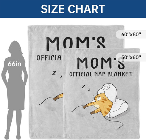 Mommy, 80'' 60'' SteadStyle Gifts for Mom from Daughter or Son, Mom Birthday Gifts Blanket, Mother Presents